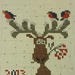 Cross Stitch Moose by juletee