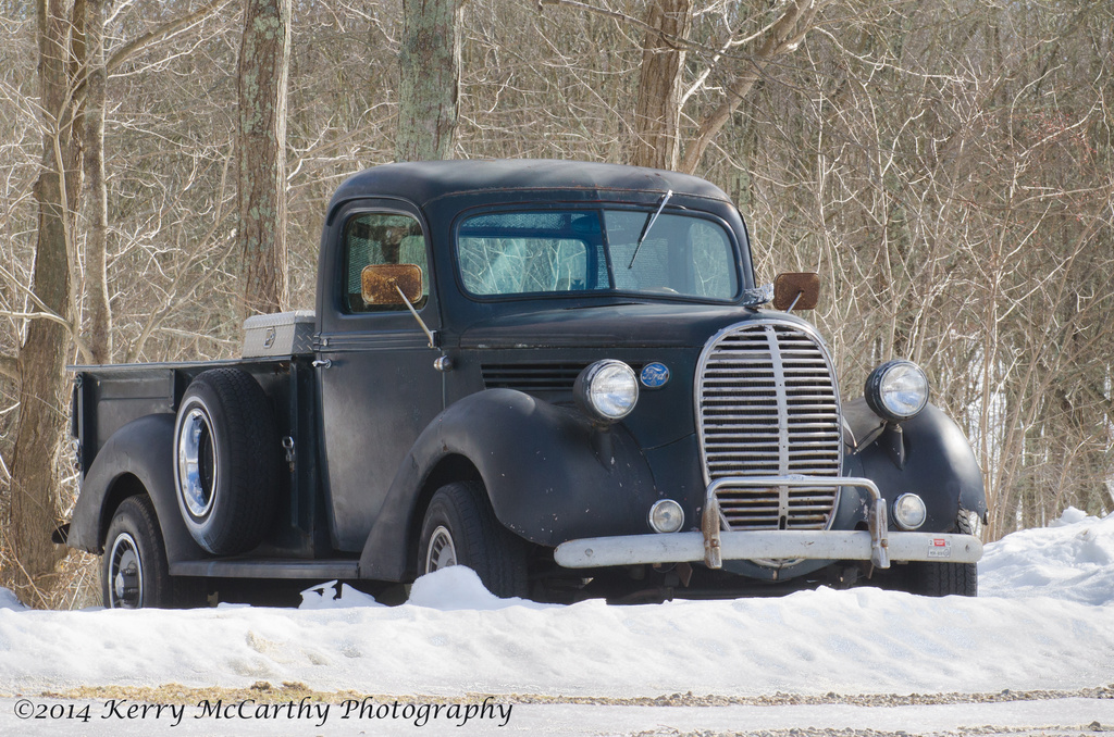 Old Ford waiting for spring by mccarth1