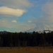 Mt Rainier with lenticular cloud by jankoos