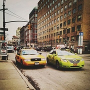 27th Feb 2014 - Cabs in the Big Apple - Golden Delicious or Granny Smith