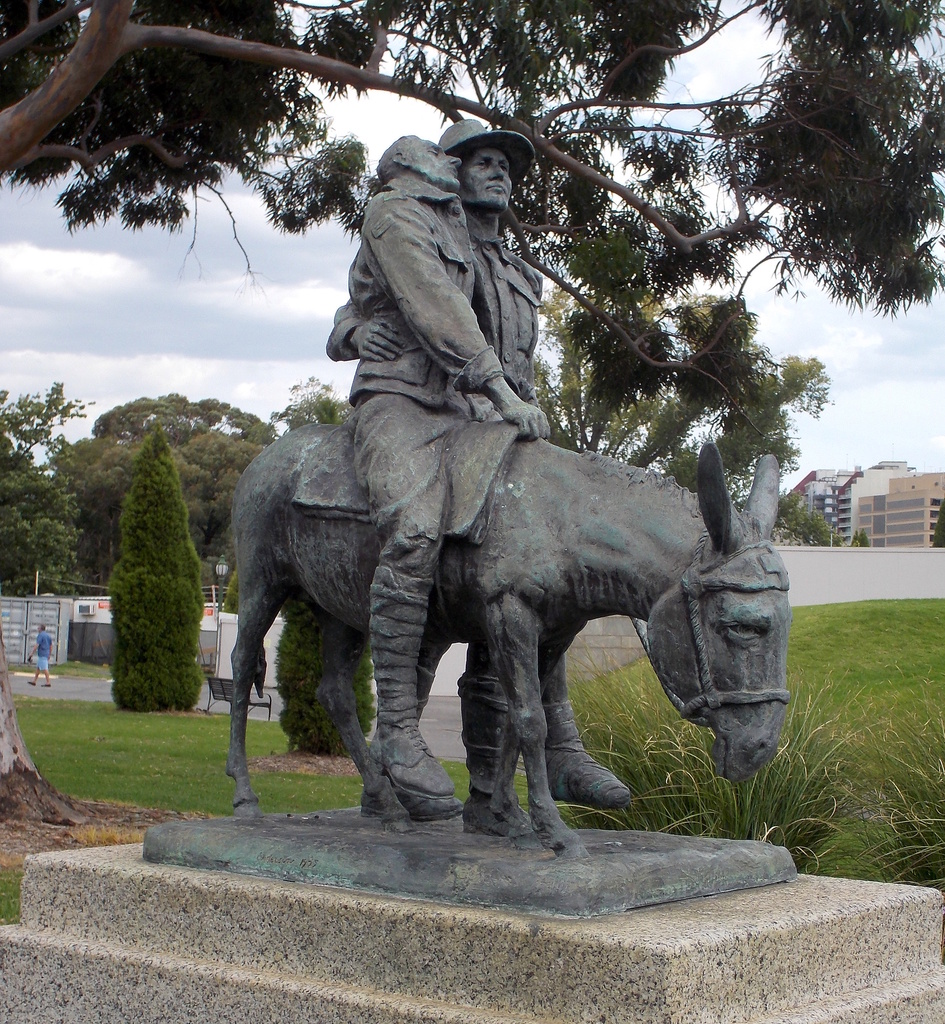 In memory of Private Simpson 1892 - 1915 by cruiser