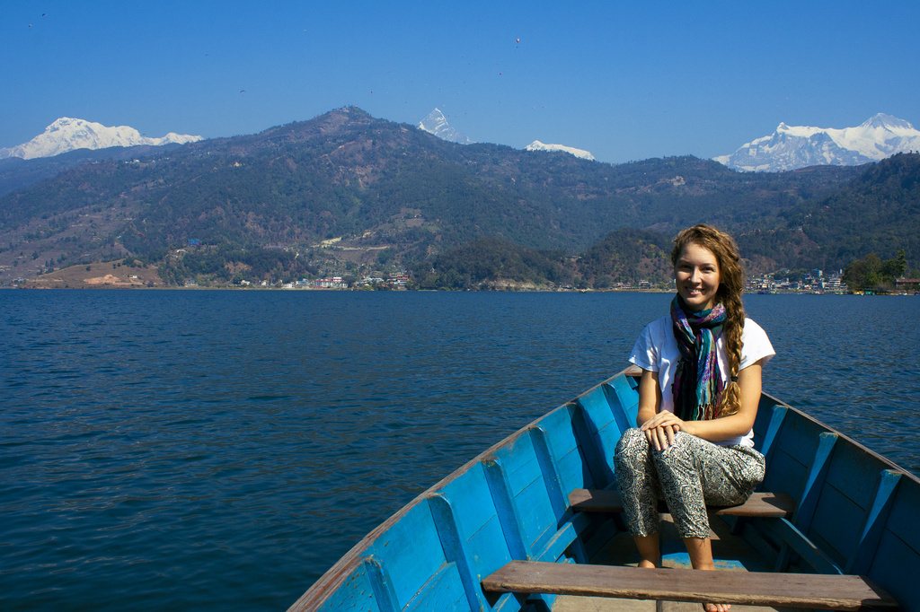 Pokhara Lake by lily
