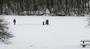 28th Feb 2014 - People out on the lake