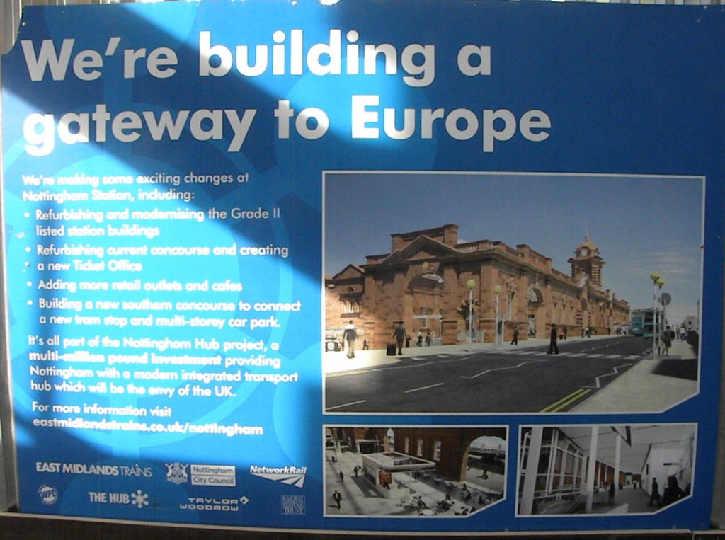 Nottingham Gateway to Europe by oldjosh