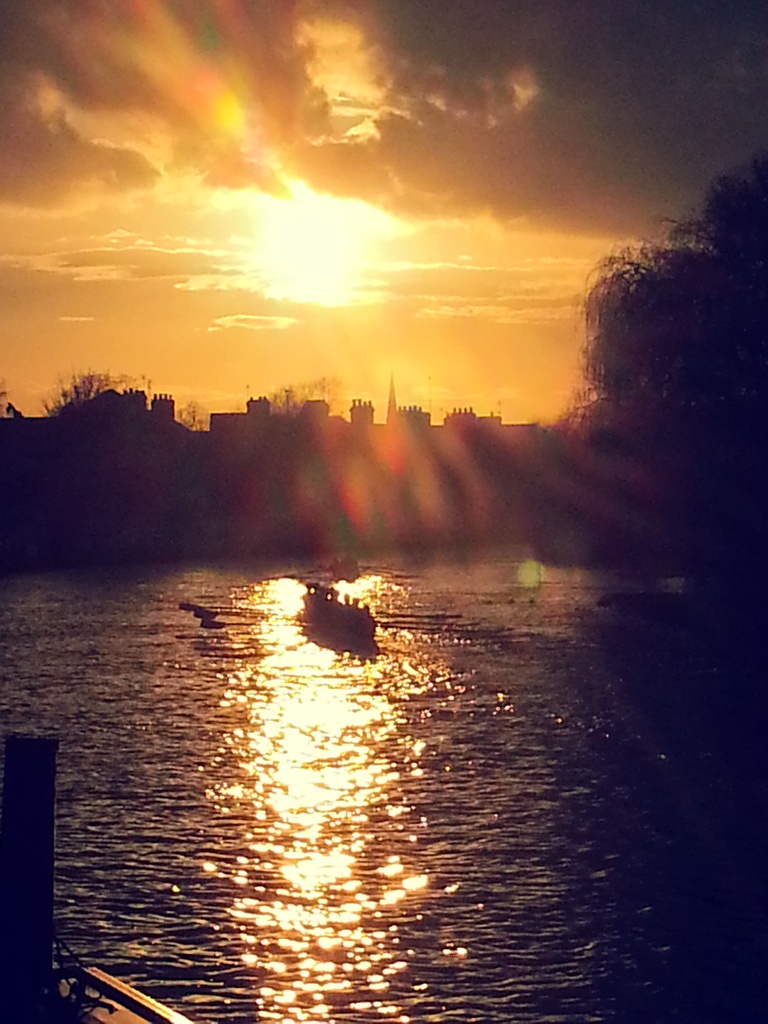 Rowing on the River Cam by sarahabrahamse