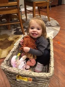 1st Mar 2014 - Baby in a basket
