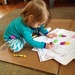 Coloring (not pictured: coloring on mommy, the floor, her clothes, and her face) by mdoelger