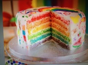 2nd Mar 2014 - Rainbow cake