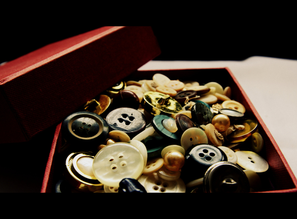 Day 61: B is for Buttons by sheilalorson