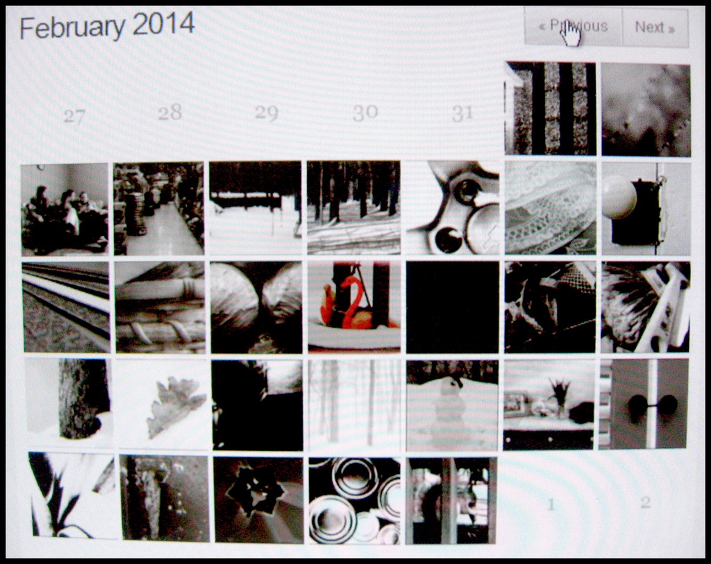 February Calendar by olivetreeann