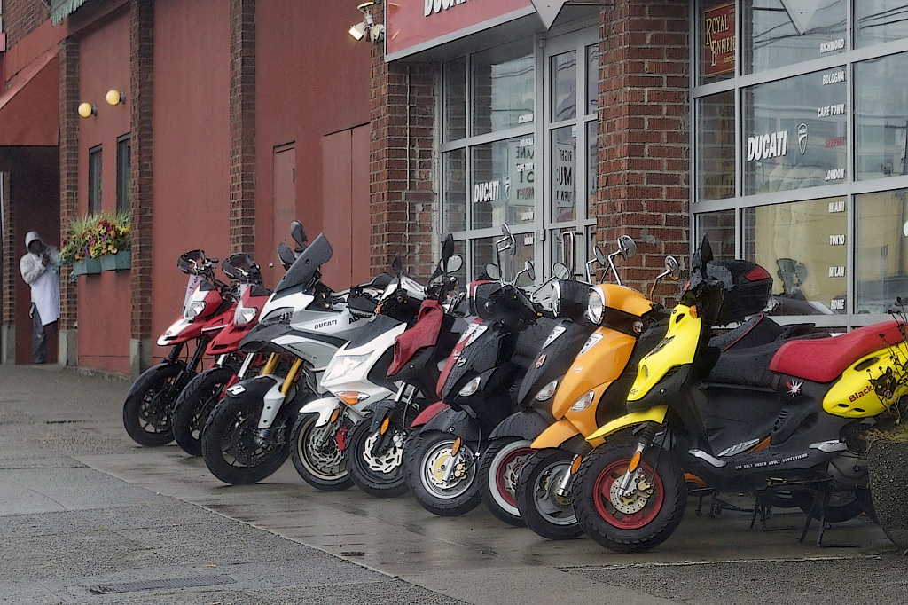 Ducati Motor Bikes are in the movies... by seattle