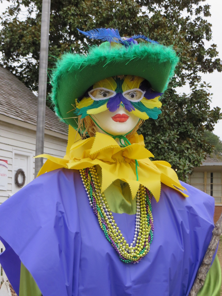 Miss Gardener got crazy for Mardi Gras by margonaut