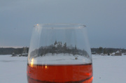 4th Mar 2014 - castle in a wine glass#2