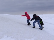 6th Mar 2014 - Running on frozen Lake Michigan