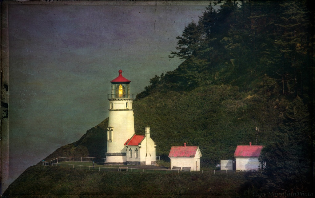 Lighthouse With Texture by jgpittenger