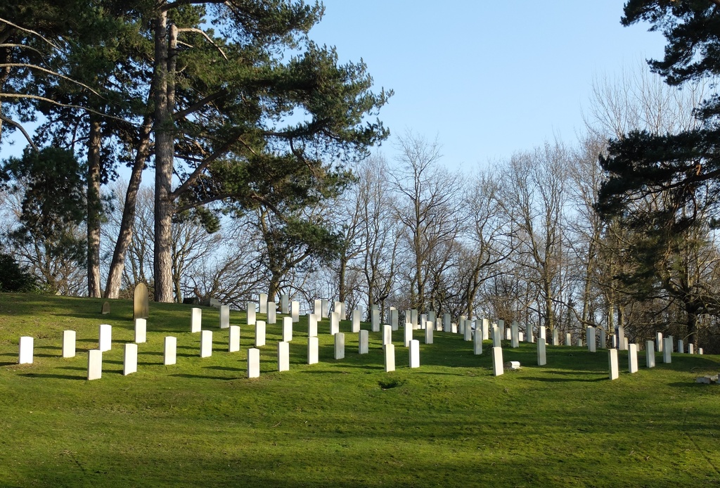 Netley Military Cemetery.... by quietpurplehaze