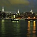 Midtown and the East River at dusk (color) by soboy5