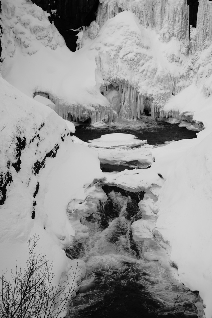 High Falls Pigeon River by tosee