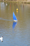 12th Mar 2014 - Model boat with reflection