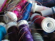 14th Mar 2014 - Coloured mess inside the yarn box