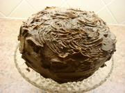 15th Mar 2014 - Lopsided Chocolate cake