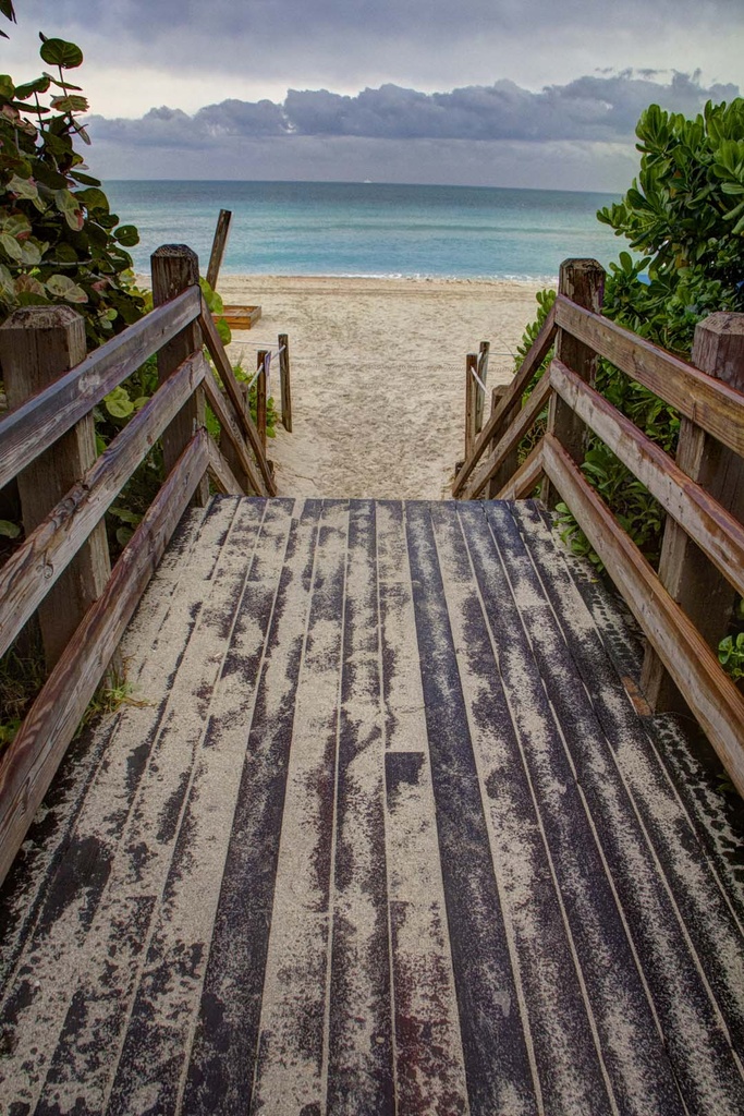 Boardwalk to Beach by pdulis