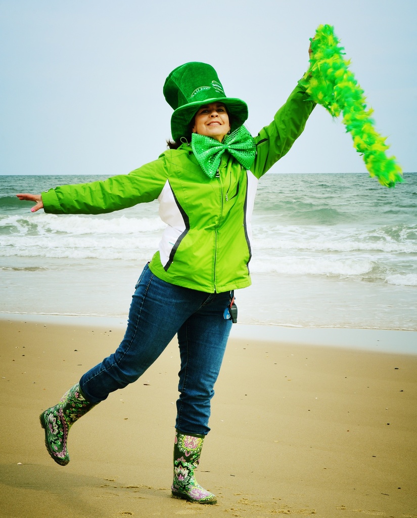 Happy St. Pat's from the Beach by lesip