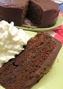 17th Mar 2014 - Brownie cake with Bailey's ganache