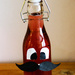 Mustache on a bottle by elisasaeter