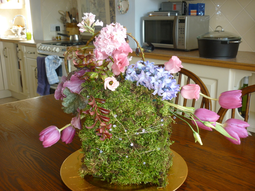 Floral handbag by countrylassie