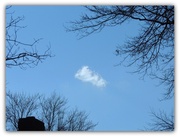 21st Mar 2014 - One Little Cloud in the Sky