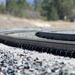 Railroad Tracks Up Close by harbie