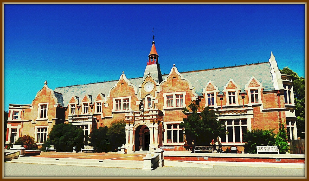 Ivey Hall, Lincoln University, Canterbury NZ by kiwiflora