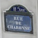 Paris street signs by fishers