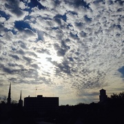 25th Mar 2014 - Skies over downtown Charleston, SC