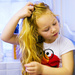 Day 081 - Alexis Playing With Her Hair by stevecameras