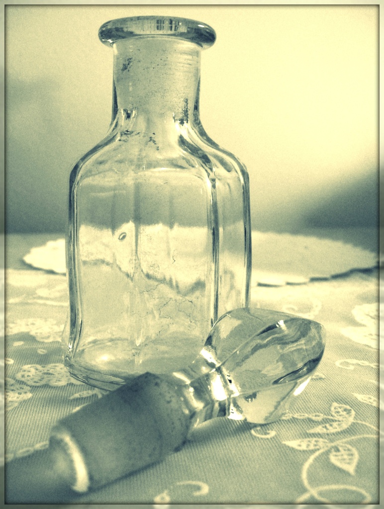 Perfume Bottle by olivetreeann