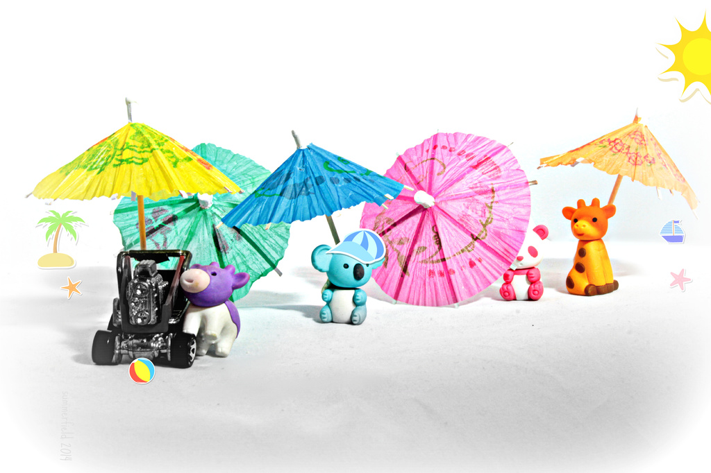 little wahoo and her friends at the beach by summerfield