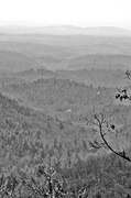 26th Mar 2014 - Blood Mountain Layers in Black and White
