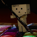 Danbo's Diary - 25th March: The Painter by justaspark
