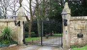 27th Mar 2014 - The Gates of Parkhead Hall? Parkhead House? The Woodlands?