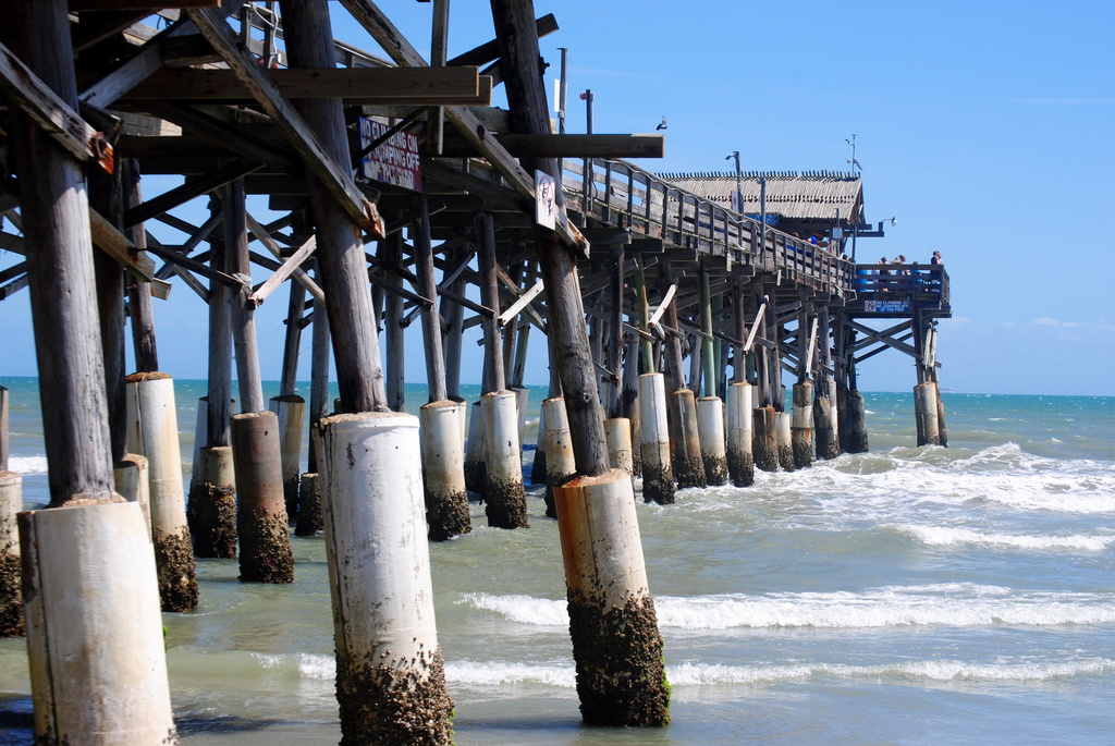 Pier at Cocoa Beach by genealogygenie