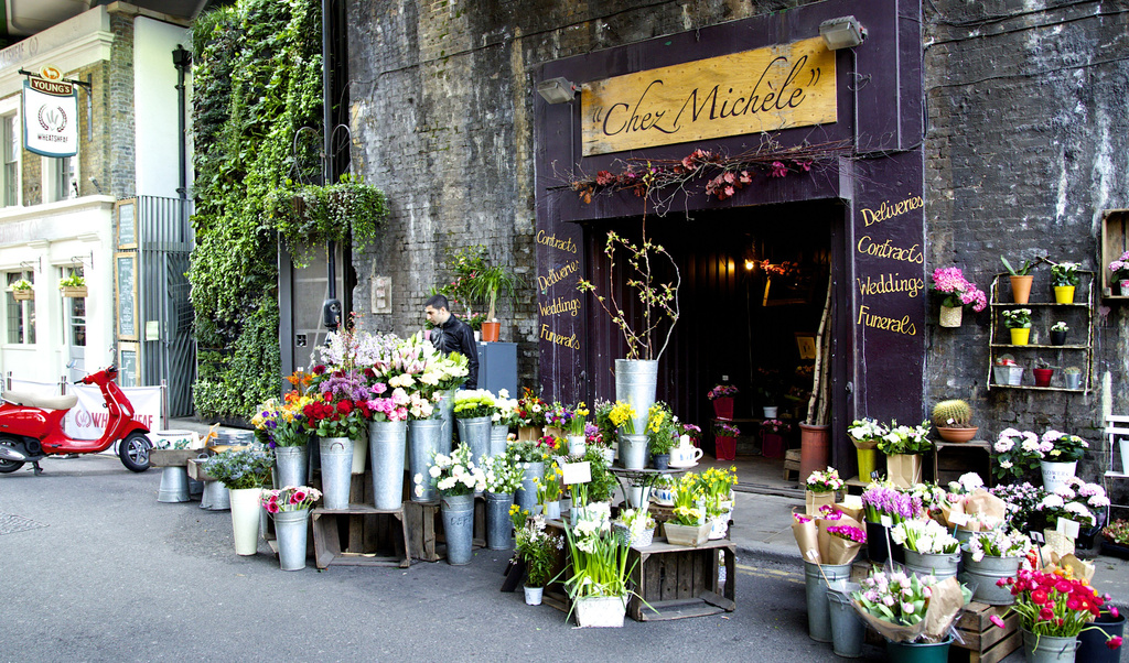 Flower shop by nicolaeastwood