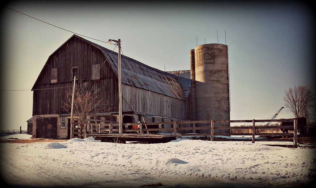 Barn with many lives by farmreporter