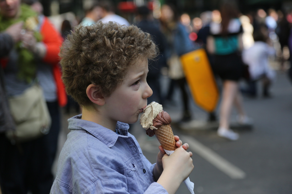 Great ice cream at 365 Trip to Borough Market by padlock