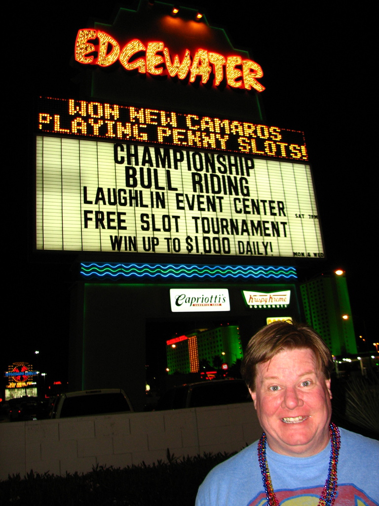 Mike hits Laughlin  by cheriseinsocal