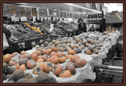 30th Mar 2014 - Persimmon/Fuji Fruit and SC at the market