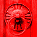 Red knocker by jeff