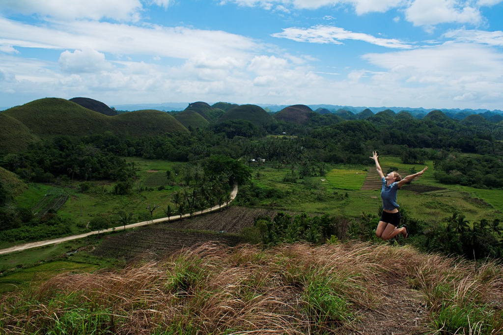 The Chocolate Hills by lily