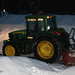 Night snow clearing by hellie